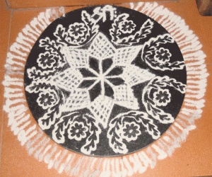 Rangoli - tulasi