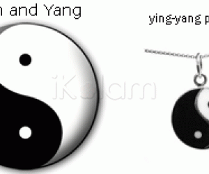 Rangoli: Yin and Yang