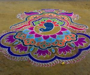 diwali rangoli contest 2009