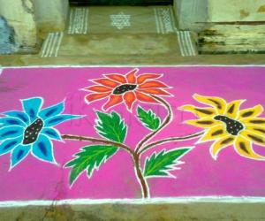 Rangoli: Pongal Kolam