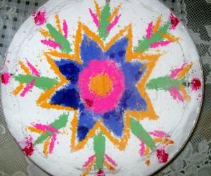 Rangoli: Rangoli On Water