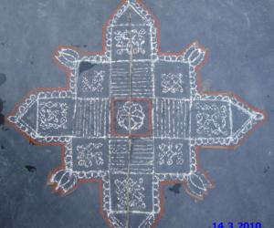 Rangoli: Karadai nombu - 14th March '10