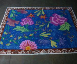 Rangoli: another magic carpet