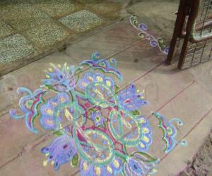 Pavithram rangoli