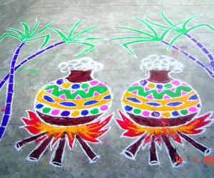 Rangoli: Pongal Pot