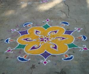 Deepavali Rangoli 3