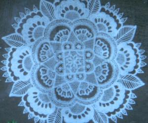 Lace doily