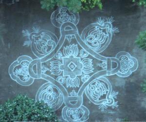 inspired kolam