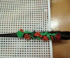 Rangoli: hair clip