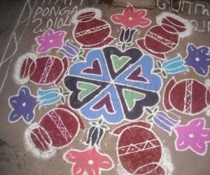 pongal kolam