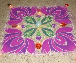 Diwali Rangoli -- 2009