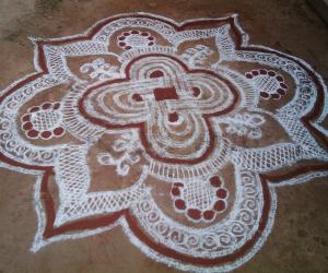 Rangoli: Friday kolam