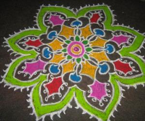 Rangoli: diwali rangoli