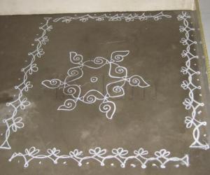 Chalk Kolam