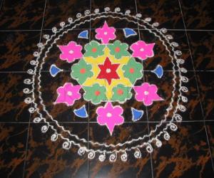 Rangoli: Margazhi rangoli