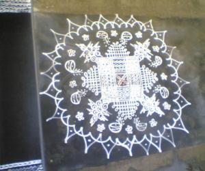 Rangoli: Karthigai kolam