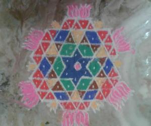 Rangoli: dasara rangoli