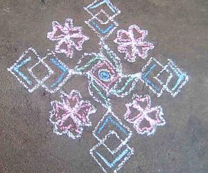 Dotted rangoli