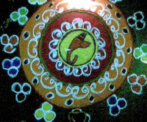 Rangoli: Diwali Rangoli for contest