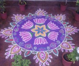 LOTUS RANGOLI2