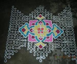 Rangoli: Margazhi Dew Drops Rangoli Contest  - 2010