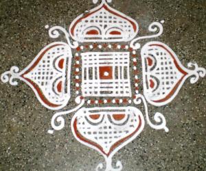 Daily kolams