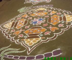 Rangoli: Pongal kolam