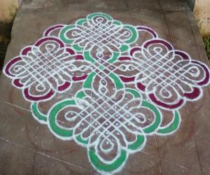 inspirational rangoli