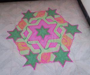 Rangoli: Margazhi Kolam