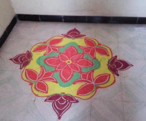 Rangoli: Margazhi Kolam