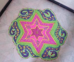 Rangoli: Kolam for Margazhi 