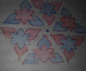 Dotted rangoli