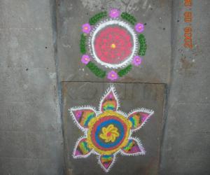 Freehand Rangoli