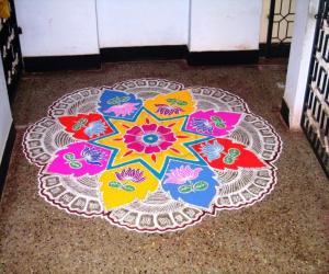 Diwali rangoli