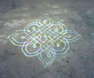 Daily kolam