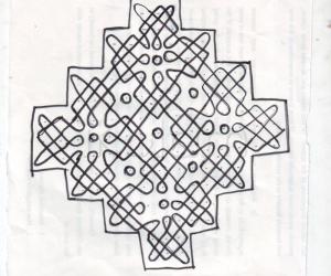 Rangoli: sikku kolam 