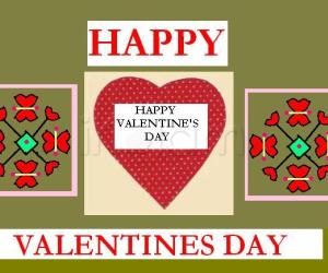 Rangoli: Happy Valentine's Day