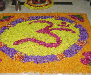 Rangoli: Welcome Om