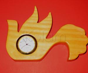 Rangoli: Bird clock