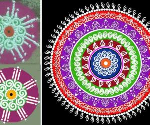 My computer Sanskar Bharathi Kolam 