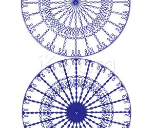 Rangoli: Ashoka Chakra Rangoli