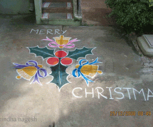 Christmas Rangoli