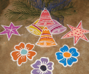 Christmas Rangoli