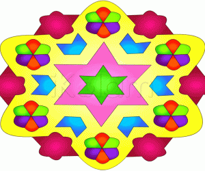 Rangoli: Computer Kolam