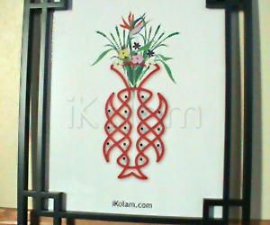 Rangoli - framed art