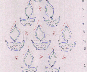 Rangoli: Lamps