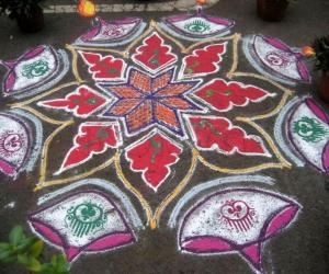 Diwali rangoli contest