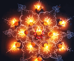 Kaarthigai Rangoli