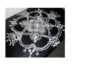 Rangoli: Inspiration Padi kolam
