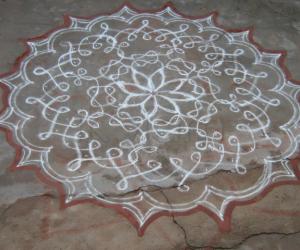 Friday kolam